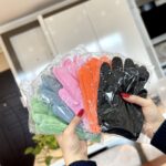 دستکش سیلیکونی درمانی تک مشکی