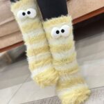 جوراب موهر پاستیلی اعلا(زرد)