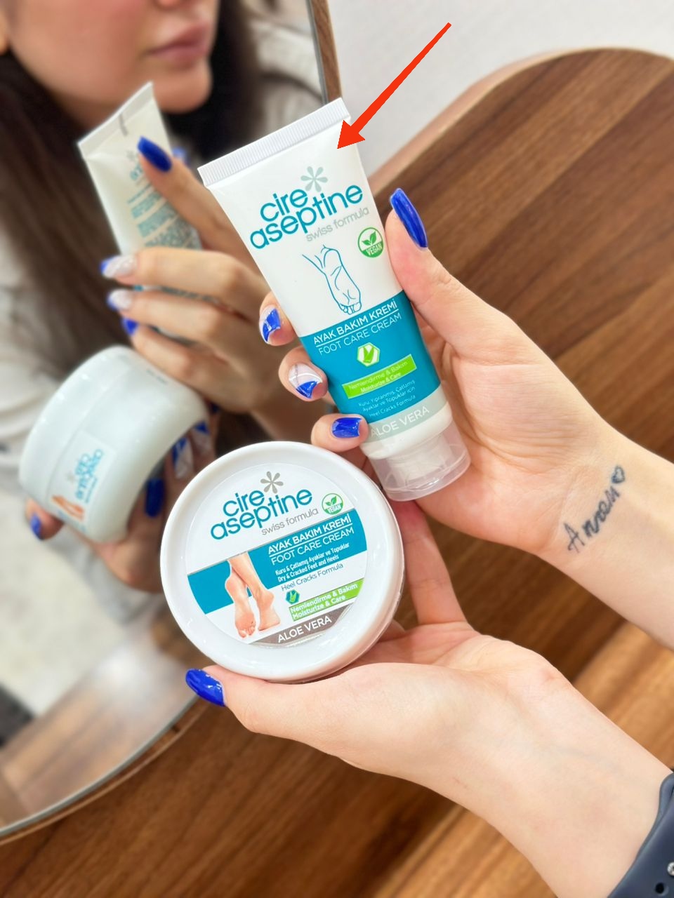 IMG_20251108_103839 کرم ضد ترک پا aseptine اورجینال فشنگی(۷۵ میل) - Image 1