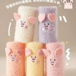 جوراب بوکله طرح خوک مارکدار