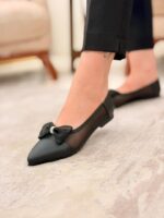 کفش ترکیب تور و چرم(۵)